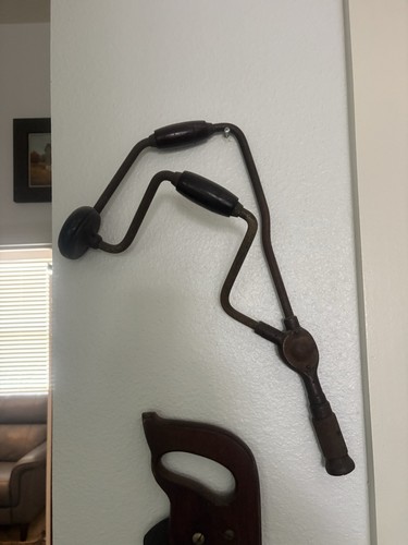 Vintage corner bit brace - vintage,